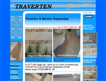 Tablet Screenshot of e-travertine.com